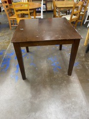 Darkwood Dining Table