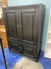 Black Entertainment Armoire