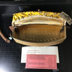 Vintage Cosmopolitan Electric Bun Bread Warmer Salton Yellow Paisley