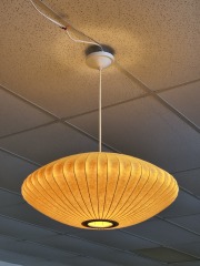 George Nelson Saucer Bubble lamp