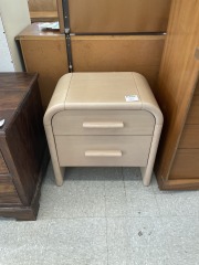NEW Blonde Artical Nightstand