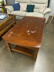 Classic Wood Coffee Table (AS IS)