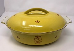 Yellow Tulip Dutch Oven