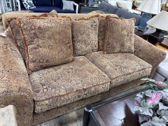 Bronze Paisley Sofa
