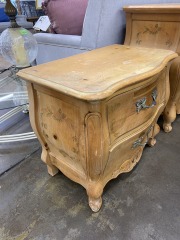 Pulaski French Country Style Wood Nightstand