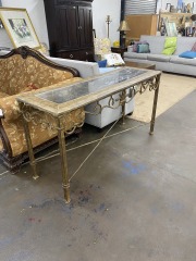 Ornate Metal Entryway Table