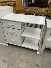 White Rolly Organizer