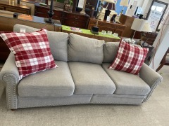 Grey Couch with Storage