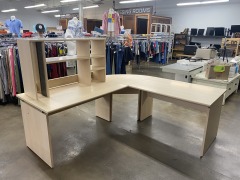 Modern Danish Modular Desk with Topper