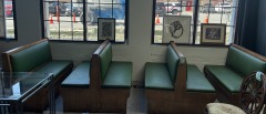 4 pc. Restaurant Booth Set