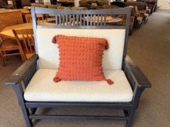 Online: D-Padded Wood Highback bench