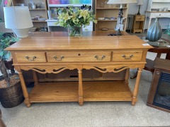 Oak Entry Table