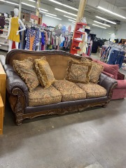 Pompous Paisley Couch