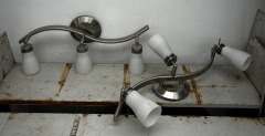 Portfolio Brushed Steel Track Lighting