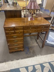 Vintage Forest Solid Maple Student Desk