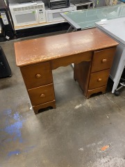 Sturdy Wooden 4 Drawer Desk