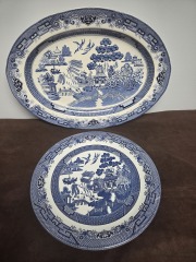 Serving Platter and Plate