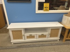 White Media Cabinet