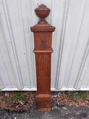 Wired Antique Stair  Newel