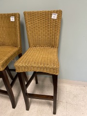 Wicker Barstools