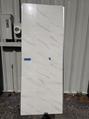 Tiled Shower Panel 35 3\/8x91 1\/4