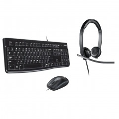 3712 B2 | LOGITECH Keyboard, Mouse, & Headset Bundle
