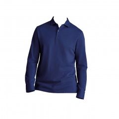 3710 P4 | CHARLES TYRWHITT Long Sleeve Smart Pique Polo