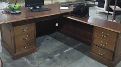 L shaped desk 3366