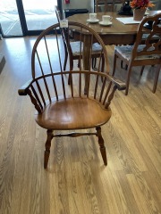 Antique Maple Captain's Chair