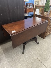 Small Wooden Dropleaf table