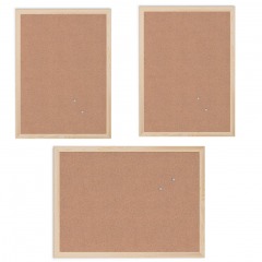 3765 G2 | U BRANDS Cork Bulletin Board 3-Pack