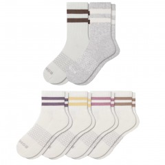 3742 P3 | BOMBAS Vintage Stripes Calf & Quarter Socks