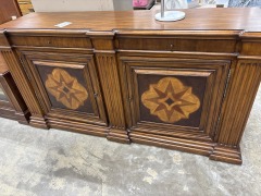 Ethan Allen Marquetry Lombard Sideboard