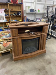Wood Look Electric Fireplace