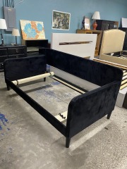 Black Velvet Daybed