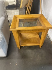 Modern Light Wood Side Table