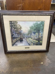 Home Interiors Print by Thomas Kinkade