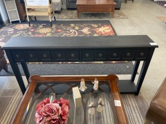 Black Sofa Table