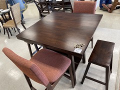 Pub Style Table & 2 Stools