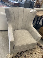 Grey Swivel Chair