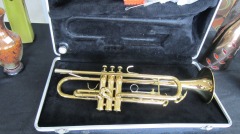 Brass Trumpet 'Made in USA' w\/Case