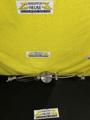 Brushed Nickel Curved Design 4 Bulb Fixed Track Light