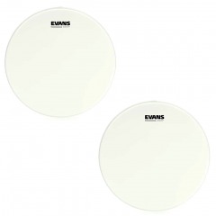 3805 R12 | EVANS Power Center Reverse Dot Drumhead 2-Pack