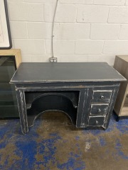 Grey Distressed Writing Desk