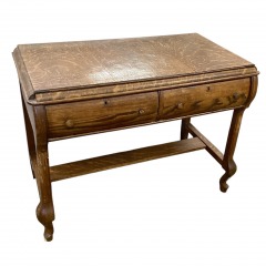 Vintage King Mantel Furniture Tiger Oak Desk