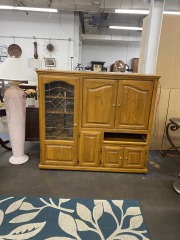 Wood Look Entertainment Center
