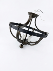 3-Light Orb Ceiling Fixture