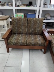 Amish Mission Style Love Seat