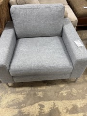 Article Light Grey Armchair