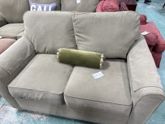 Lay Z Boy Green Love Seat